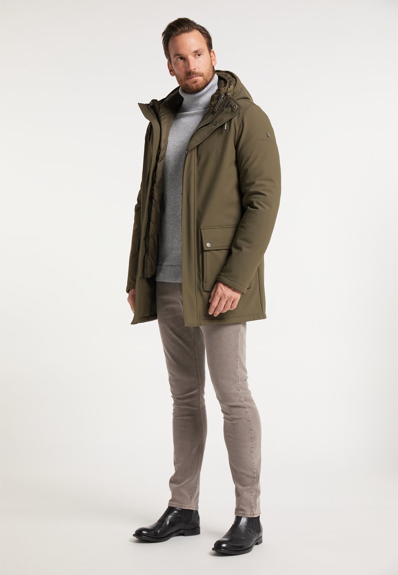 Herren Trenchcoats | DreiMaster Wintermantel militär oliv/oliv - HI95663 Herren Trenchcoats | DreiMaster Wintermantel militär oliv/oliv - HI95663