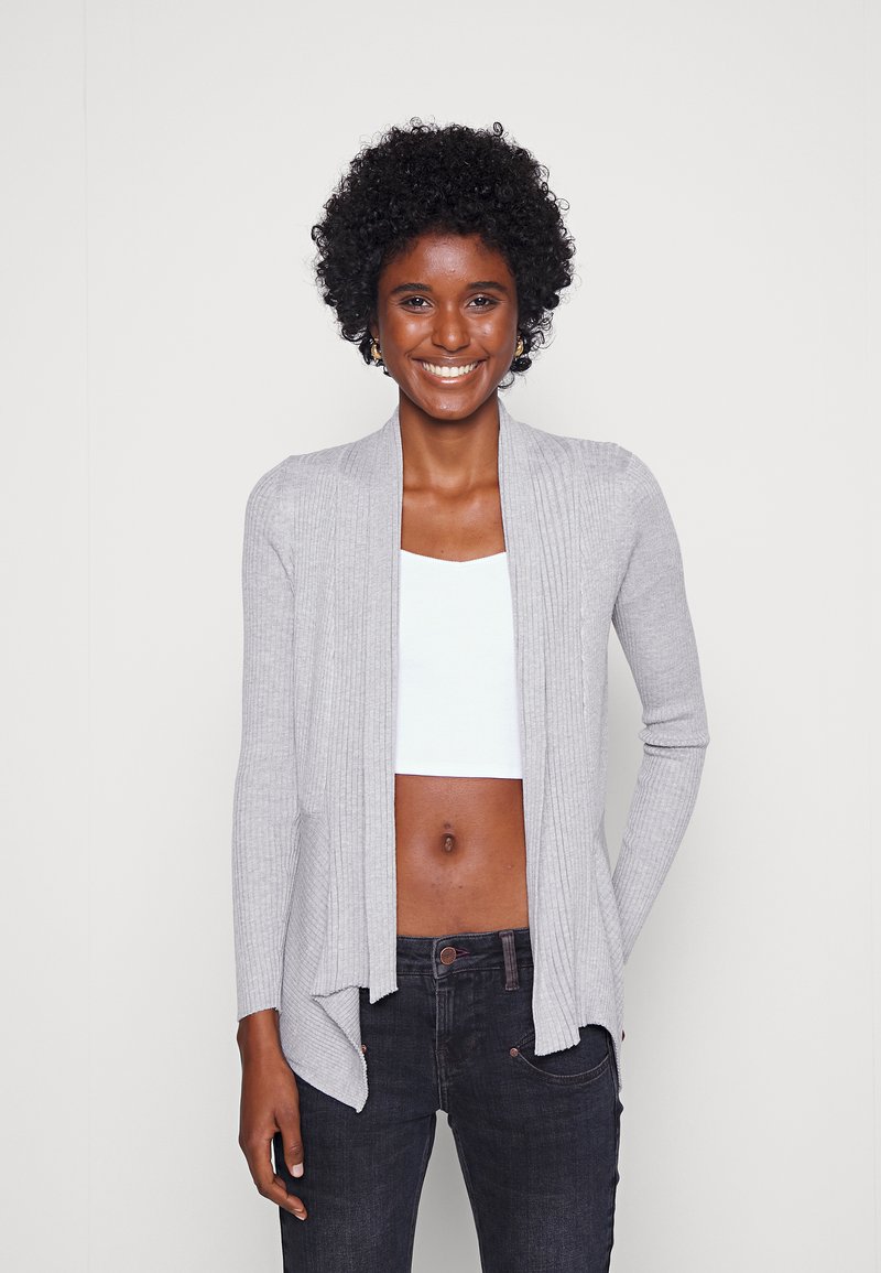 Esprit - CARDIGAN - Cardigan - light grey, Forstør