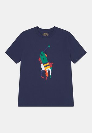 Triko s potiskem - newport navy