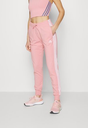 Pantalones deportivos - mauve/white