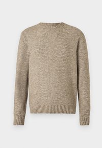 JPRBLAWILSON CREW NECK - Πουλόβερ - brindle melange