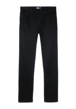 DÉLAVÉ - Jeans Straight Leg - black washed