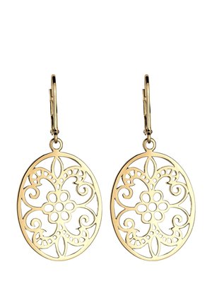 ORNAMENT FLORAL - Øreringe - gold-coloured
