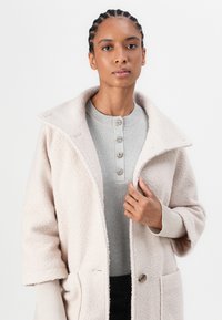 TOM TAILOR Fleecejas - cold beige