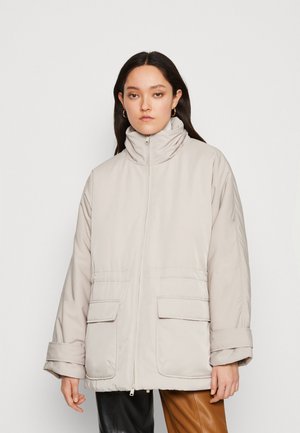 Weekday BREA WAISTED - Jachetă parka - beige