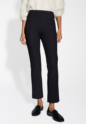 MID RISE SLIM FIT - Pantaloni - black