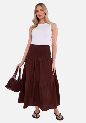 Maxi skirt - brown