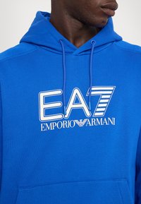 EA7 Emporio Armani FELPA - Felpa con cappuccio - lapis blue