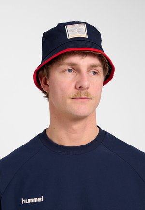 Hummel, HUMMEL HMLWORLD 26 BUCKET HAT  UNISEX - Hoed - dark sapphire