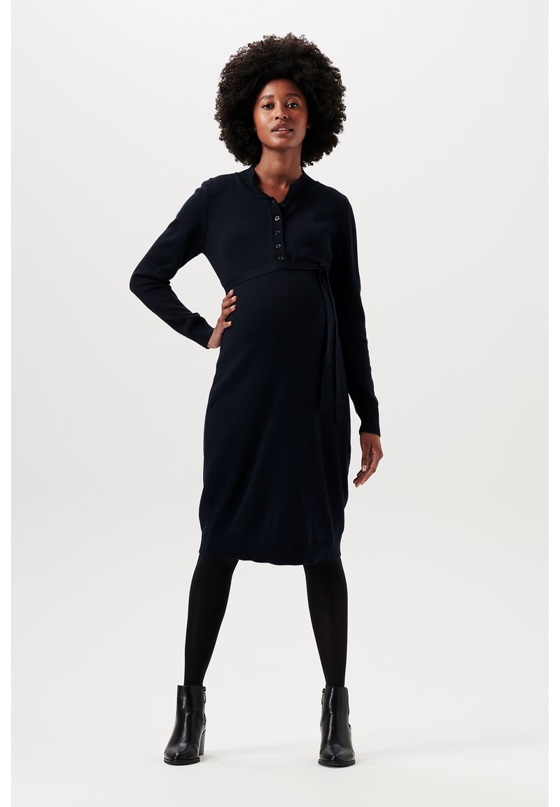 Esprit Maternity Jumper dress night sky blue/blue Zalando.co.uk