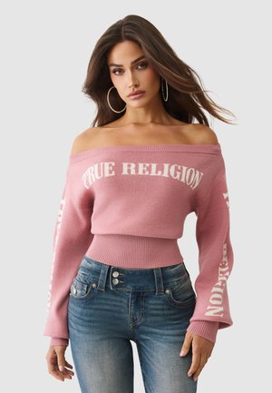 SCHULTERFREI - Strickpullover - apple red