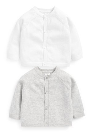 2 PACK LIGHTWEIGHT - Chaqueta de punto - white grey