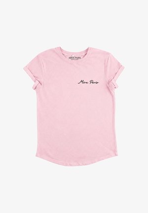 Mira Paris, ESSENTIAL CLASSIC ROLL UP TEE 26 - T-shirt basic - washed pink