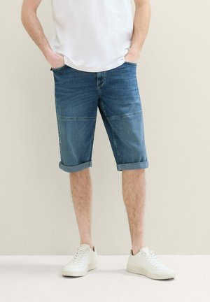 MORRIS - Jeans Shorts - used light stone blue