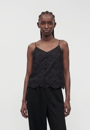 Pieces, PCVILDE STRAP - Felső - black