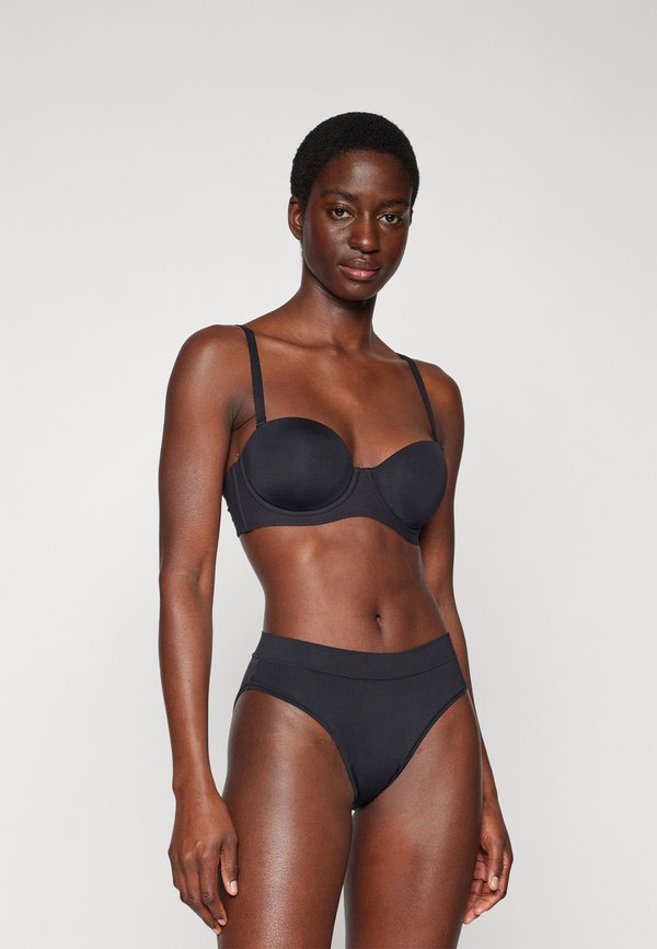 BANDEAU MIT SCHALE - UNIQUE MICRO - Multiway / Strapless bra - schwarz2