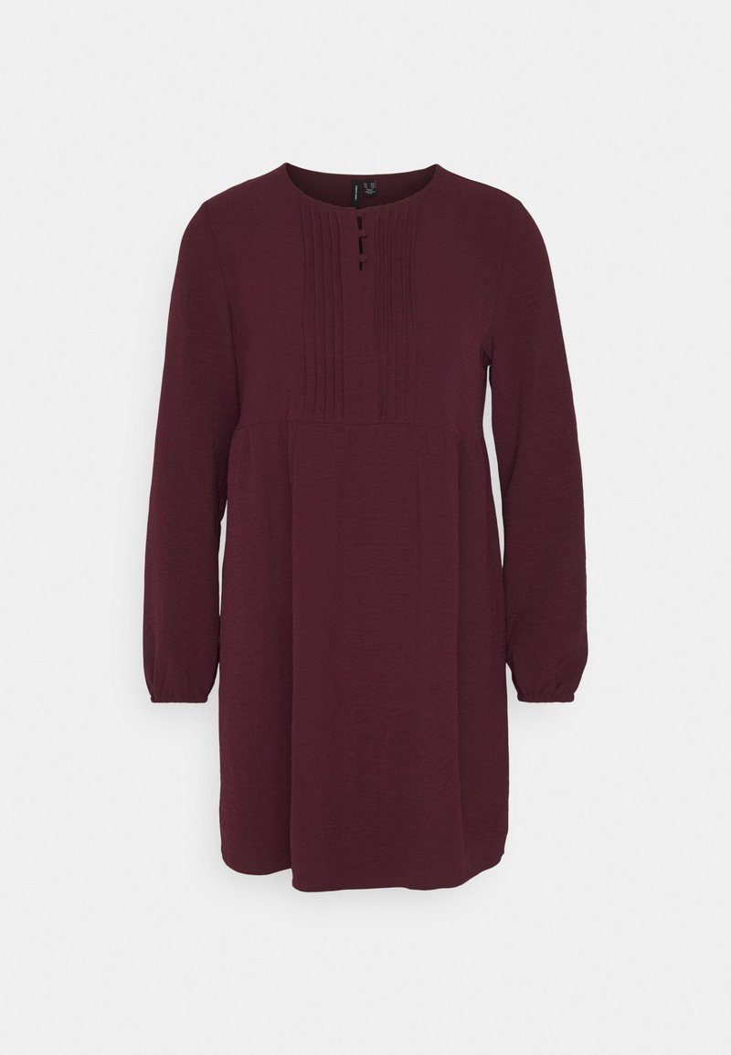 Vero Moda Petite Jurk bordeauxrood Vero Moda Petite Jurk bordeauxrood