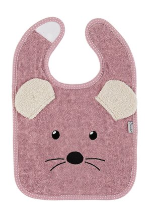 Klettlätzchen Mabel wasserfest - Bib - rosa