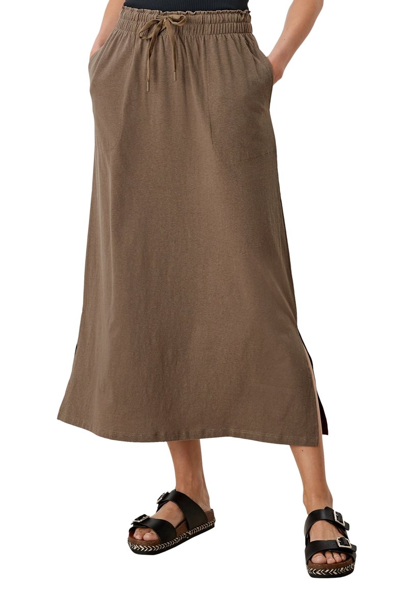 s.Oliver ROCK AUS JERSEY ALinienRock dusty olive/grün Zalando.de