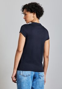 Street One T-shirt basic - blau