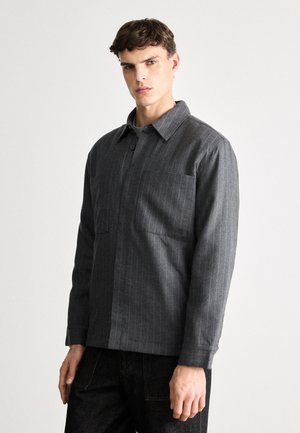 FILLED SHIRT JACKET - Jachetă subțire - charcoal heather