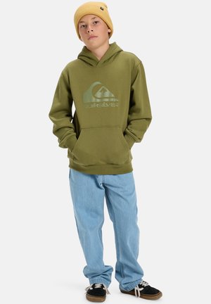 LOGO HOODIE YOUTH UNISEX - Hoodie - loden green