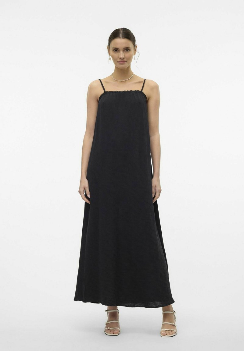 Vero Moda - VMNATALI LANGES - Maxi-jurk - black, Vergroten