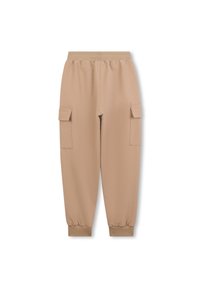 BOSS Kidswear JUNIOR JOGGING BOTTOMS - Treniņtērpa apakšdaļas - cookie