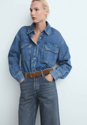 Vaqueros a campana - dark blue