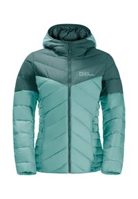 Jack Wolfskin TUNDRA Down jacket sea foam/blue Zalando