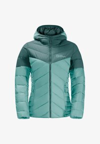 Jack Wolfskin TUNDRA Down jacket sea foam/blue Zalando