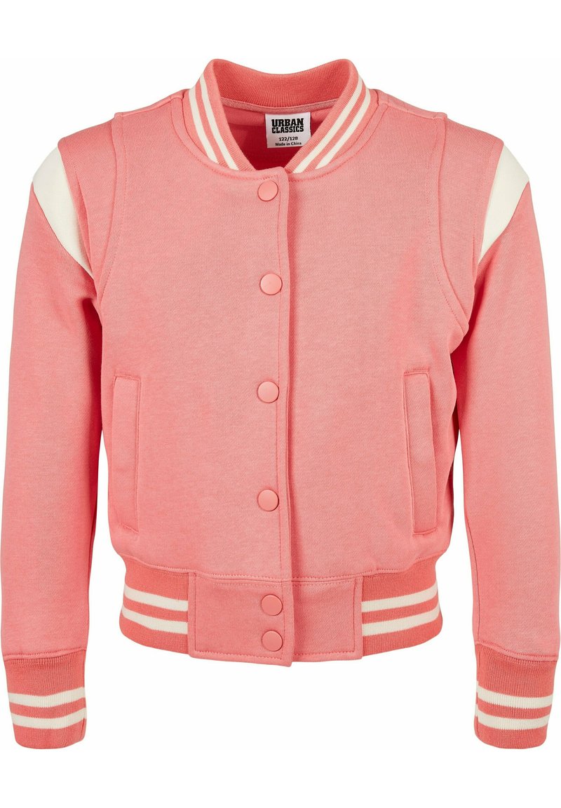 Kinder Jacken | Urban Classics Bomberjacke palepink/whitesand/koralle - JM45314 Kinder Jacken | Urban Classics Bomberjacke palepink/whitesand/koralle - JM45314