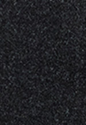 Zwarte gestructureerde stof met een fijn korrelpatroon, met subtiele tintvariaties die diepte en visuele interesse creëren.