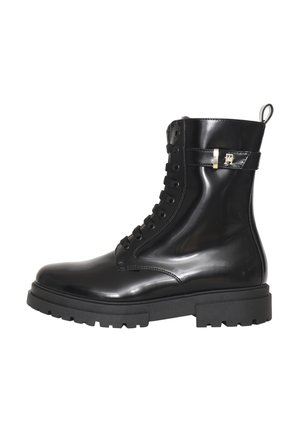 Stivaletti stringati - black