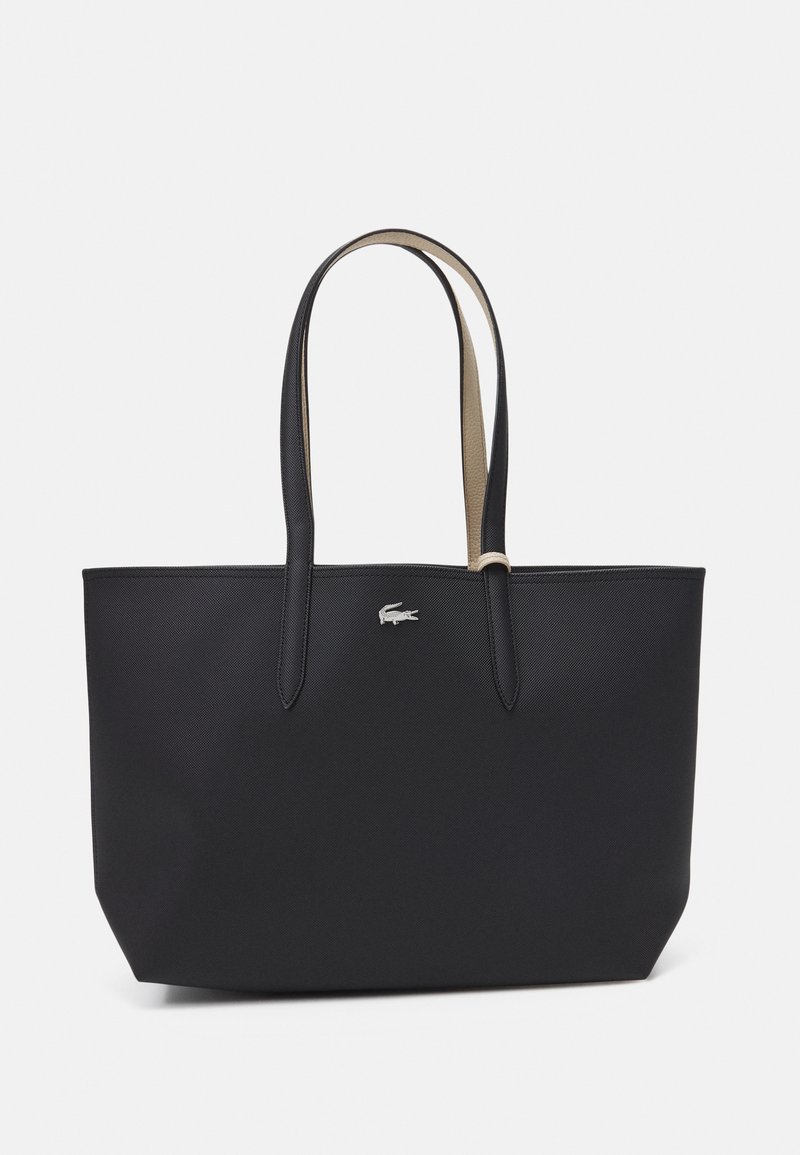 Lacoste - ANNA - Shoppingveske - black/warm sand, Forstørre