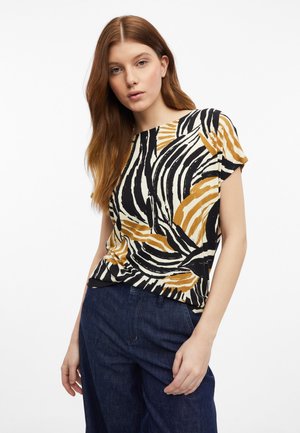 s.Oliver, T-SHIRT - Bluse - sandstein