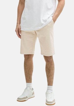 TOM TAILOR SLIM - Shorts - light cashew beige