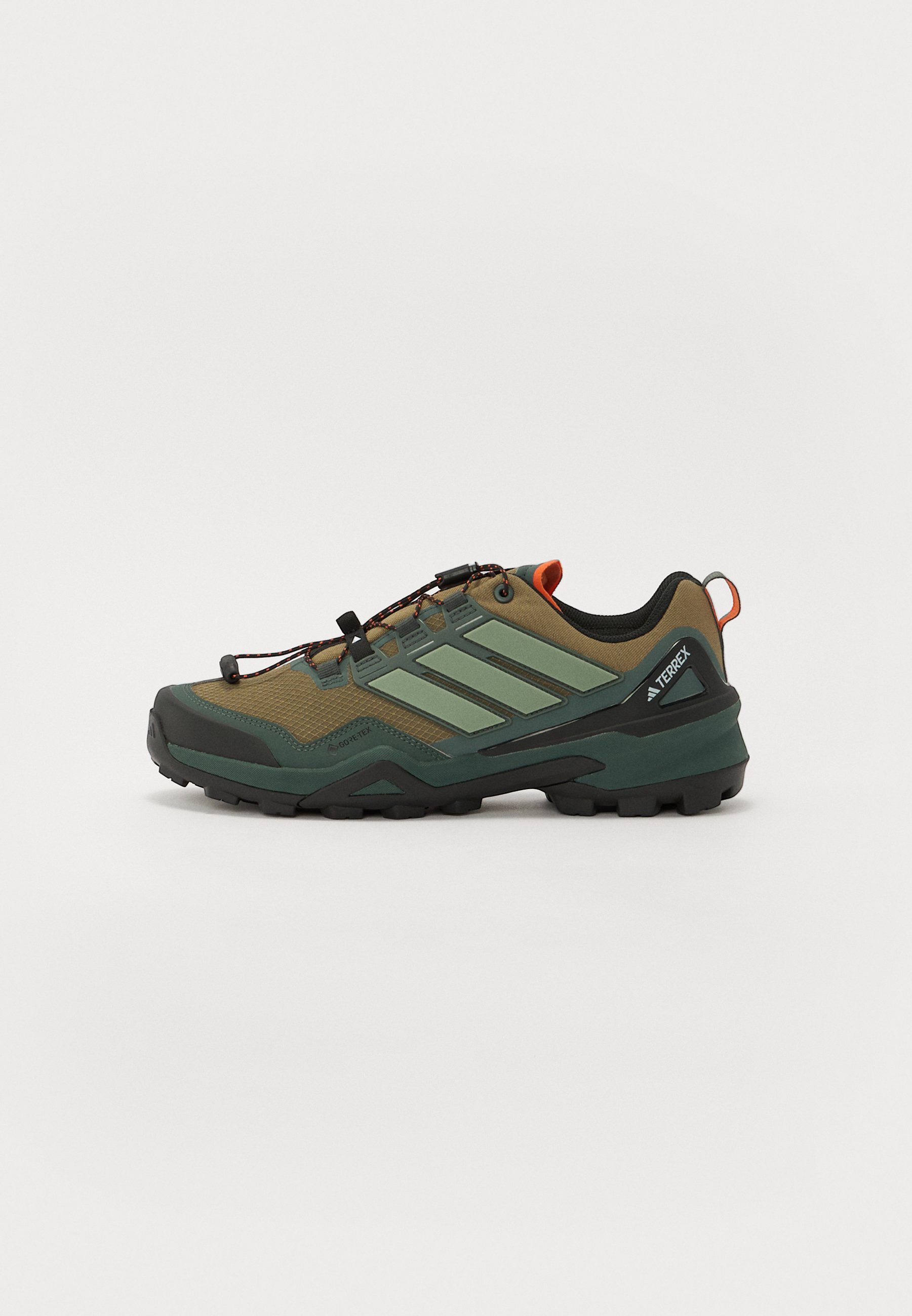 adidas Terrex TERREX SKYCHASER GORE-TEX HIKING SHOES - Hiking shoes - olive strata/silver green/core black/olive - Zalando.ie adidas Terrex TERREX SKYCHASER GORE-TEX HIKING SHOES - Hiking shoes - olive strata/silver green/core black/olive - Zalando.ie