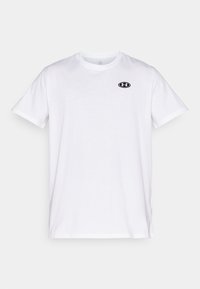 HEAVYWEIGHT LEFT CHEST PATCH - Pamata T-krekls - white/black
