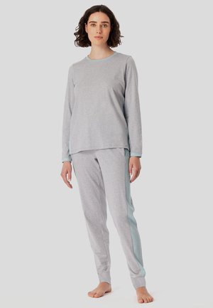 Schiesser CASUAL SET - Pyjama - dunkelgrau mel