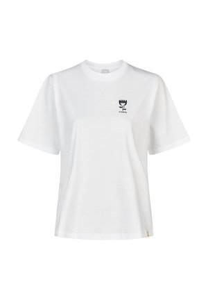 Iriedaily, IRIEDAILY T-SHIRT WILDFLOWER - Print T-shirt - white