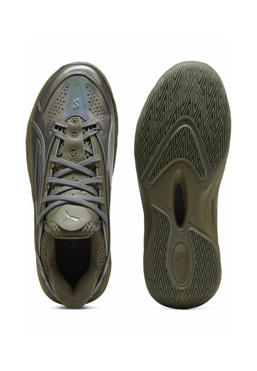 PUMA SCOOT ZEROS III BASKETBALLSCHUHE UNISEX - Zapatillas - loden green- aged silver-coloured — photo 5