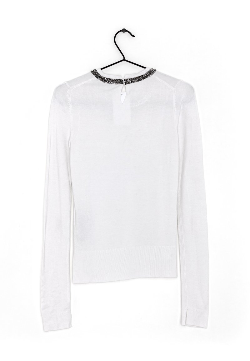 Zara Sweater white/wit (Pre-owned)