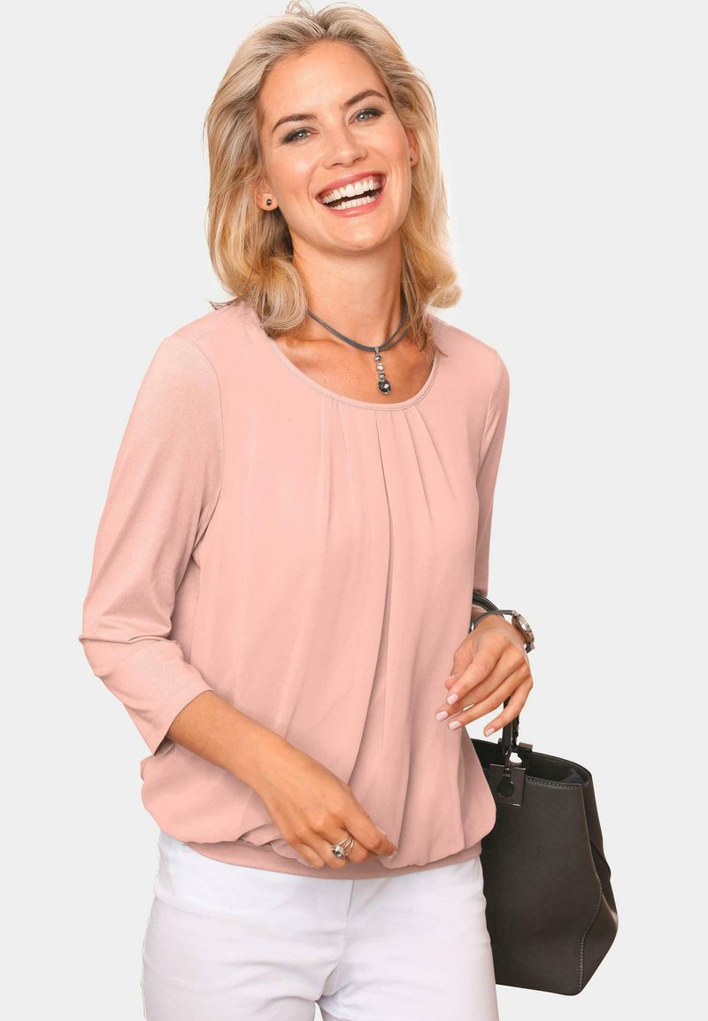 GOLDNER Long sleeved top nude Zalando.de