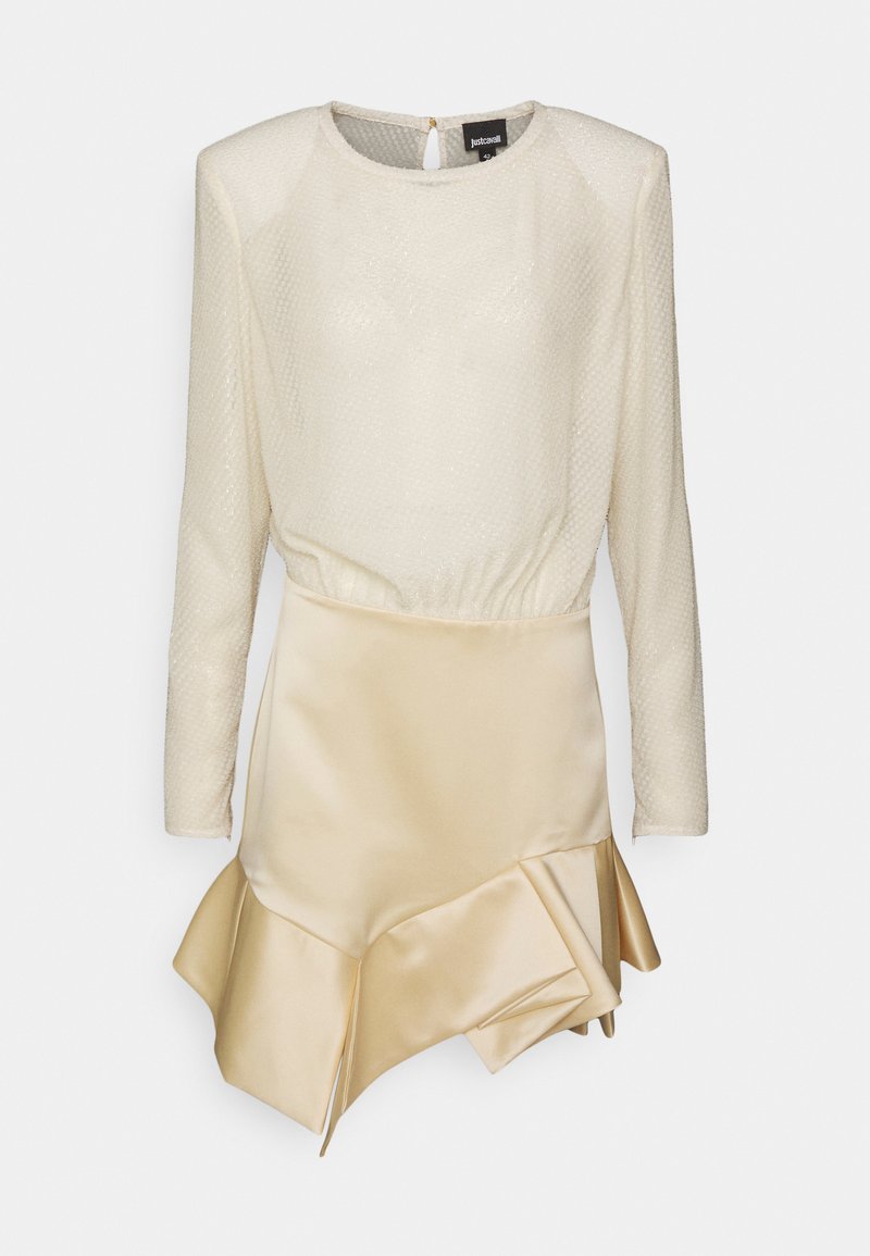 Damen Kleider | Just Cavalli DRESS Cocktailkleid/festliches Kleid off white/offwhite - GU46558 Damen Kleider | Just Cavalli DRESS Cocktailkleid/festliches Kleid off white/offwhite - GU46558