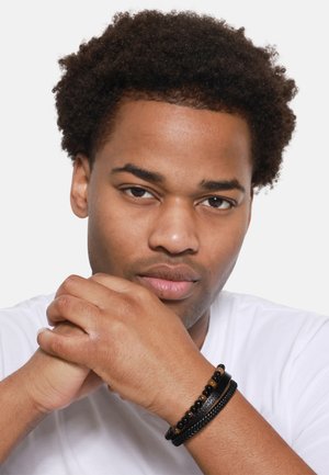 JUSTUS - Armband - schwarz