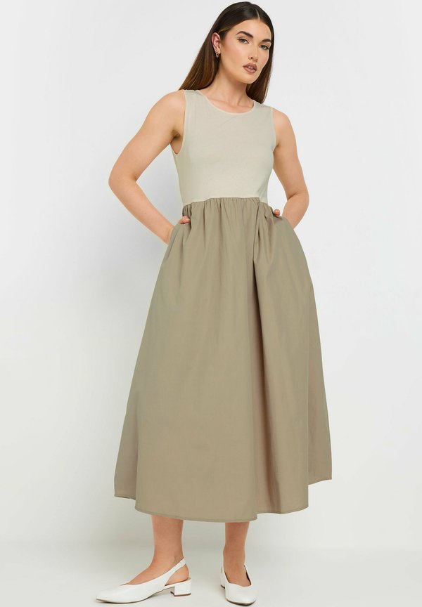 MIDI - Maxikleid - beige