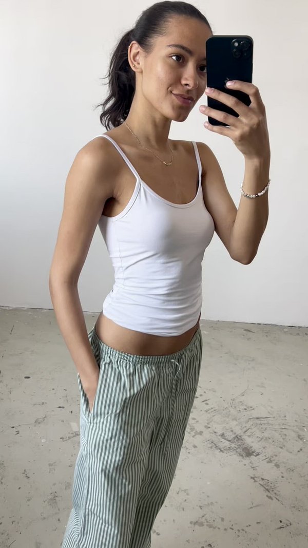 JOEY STRIPE - Trousers2