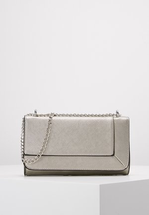 Borsa a tracolla - silver-coloured