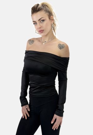 Langarmshirt - schwarz